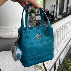 NWT Tory Burch Leather Crossbody Handle Bag